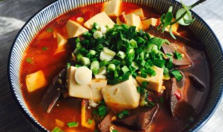 麻辣羊血豆腐怎么做 麻辣羊血豆腐怎么做的