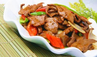 五花肉炒猪肝怎么做 五花肉炒猪肝怎么做的