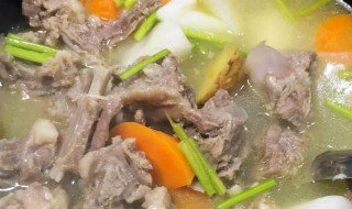 蔬菜羊排汤怎么做 蔬菜羊排汤怎么做才好吃