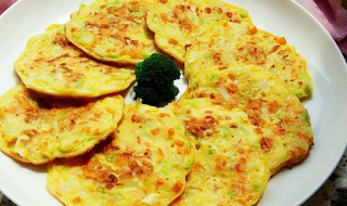 吻仔鱼焖鸡蛋饼怎么做