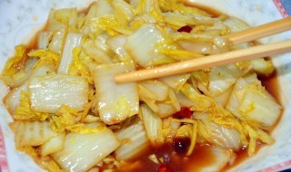 7种醋溜白菜的家常做法 7种醋溜白菜的家常做法窍门