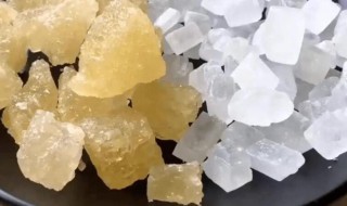 黄冰糖和白冰糖有什么区别 黄冰糖和白冰糖有什么区别哪个好