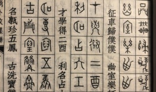 古文字有哪些 在汉字形体演变中古文字有哪些