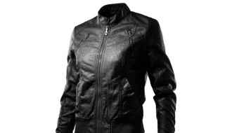 皮夹克搭配 皮夹克搭配图片女