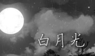 白月光什么意思 朱砂痣什么意思