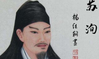 苏洵字什么号什么? 苏洵字什么号什么人称