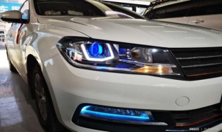 大众朗逸改双光大灯怎么接线(大众朗逸改双光大灯怎么接线图)