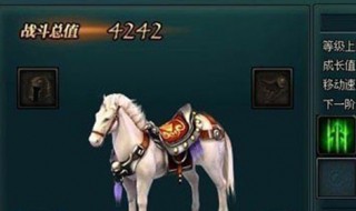 梦幻遮天坐骑进阶表(梦幻坐骑等级)