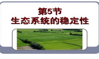 生态系统稳定性取决于哪些因素（生态系统稳定性取决于哪些因素）