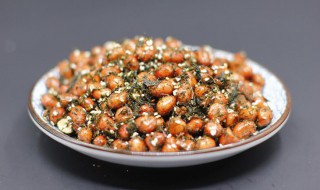 苔条花生米的做法 苔条花生米的做法大全