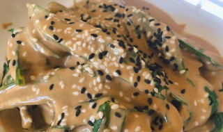 麻酱汁油麦菜的做法 油麦菜麻汁酱怎么做好吃