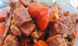 红烧牛腩方法 红烧牛腩家常做法窍门