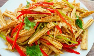 凉拌腐竹豆干制作方法 豆干腐竹的做法大全