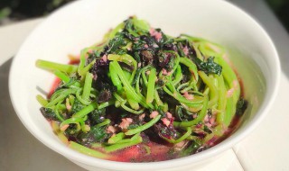 蒜泥苋菜做法窍门(蒜泥苋菜的做法)