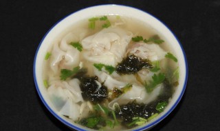 馄饨咸汤怎么做（馄饨汤里面放什么咸菜）