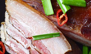 黑胡椒腊肉怎么做