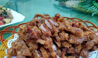 正宗炸五香肉做法 炸五香肉的做法 最正宗的做法