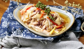 椒麻鸡的做法(椒麻鸡的做法 最正宗的做法)