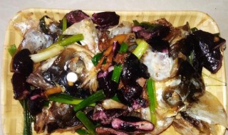 鱼头焖榄角的做法?（榄角蒸边鱼窍门）