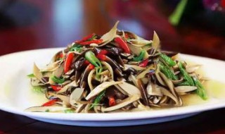 素炒刷把菌的家常做法? 素炒菌类的做法