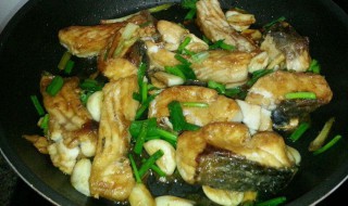 姜蒜焖鱼块的做法?（姜蒜焖鱼块的做法视频）