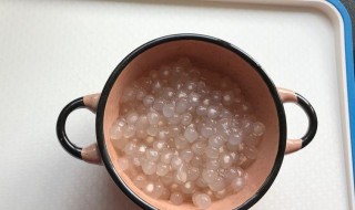 紫米椰汁西米露（紫薯椰汁西米露）