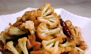 干烧耗油花菜（干烧耗油花菜的做法）