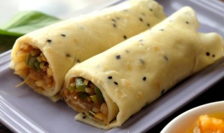 椒盐南瓜卷饼（南瓜椒盐花卷）