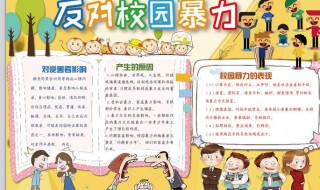 校园欺凌手抄报资料（校园欺凌手抄报资料内容）