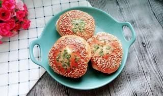 葱花芝麻面包制作方法 葱香面包怎么做