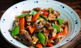 超级红烧鸡胗怎么做 教你在家做红烧鸡胗,味道很不错哦,方法很简单!