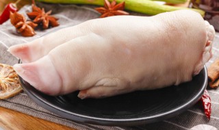 甜酒猪蹄制作方法（甜酒猪蹄制作方法窍门）