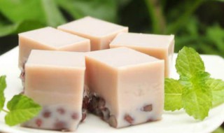 椰奶红豆糕的做法 椰奶红豆糕的做法大全