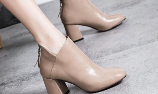 裸色短靴穿搭技巧 裸色短靴穿搭技巧女