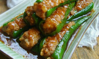 酿辣椒的做法 腌制青辣椒的做法大全