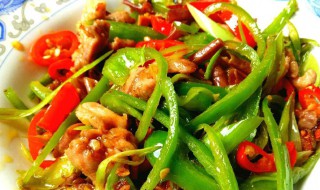 辣椒炒肉正确方法 辣椒炒肉的做法窍门