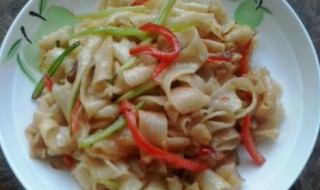 炒凉皮不碎技巧 凉皮怎么炒不碎