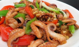 沙姜爆炒八爪鱼的做法(沙姜爆炒八爪鱼的做法)