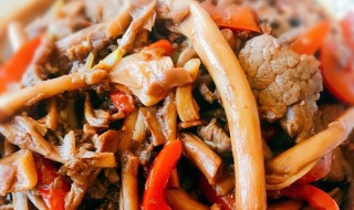 红烧牛肉焖树菇怎么做 红烧牛肉蘑菇的做法