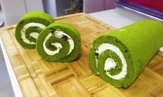 抹茶蜜豆蛋糕卷怎么做（抹茶蜜豆奶糕）