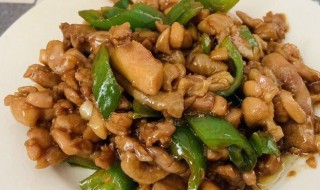 蚝油青椒炒鹅丁怎么做 蚝油青椒炒鹅丁怎么做才好吃