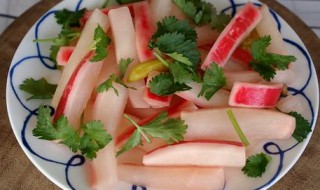 酸辣味泡红皮萝卜怎么做 泡红皮萝卜的腌制方法酸脆