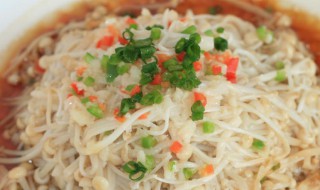 葱油金针菇怎么做 葱油金针菇的家常做法