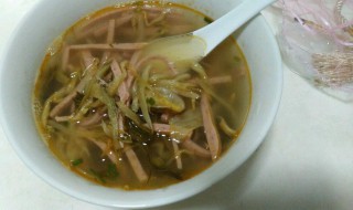 榨菜鸡蛋火腿汤怎么做 榨菜鸡蛋火腿汤怎么做好吃