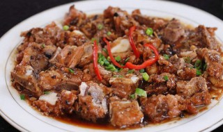 豉香陈皮蒸排骨怎么做（豉香陈皮蒸排骨怎么做的）