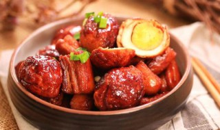 虎皮蛋焖五花肉怎么做 虎皮蛋烧五花肉的做法