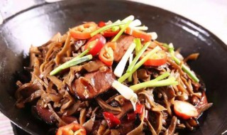 井冈山烟笋烧肉怎么做（井冈山烟笋烧肉做法）