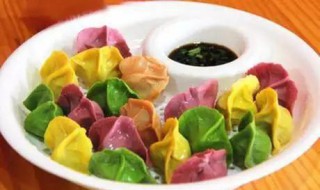 七彩饺子皮的做法 七彩饺子皮的做法大全视频