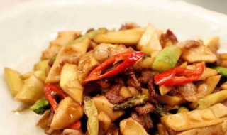 酸笋肉片怎么做 酸笋肉片怎么做的