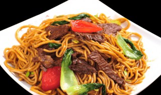 兰州鲁汁牛肉炒面怎么做 兰州牛肉炒面的做法